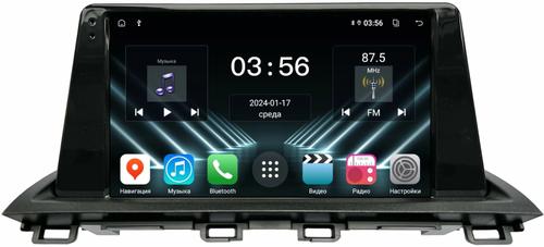 Магнитола для Mazda CX-4 2016-2024 (ШГУ цветной) - FarCar S280 монитор 9.5" IPS на Android 13, CarPlay