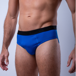 Мужские трусы слипы синие MR. BIG MB116 blue