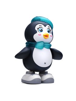 Игрушка интерактивная Пингвин со звуком и светом (373-72А)