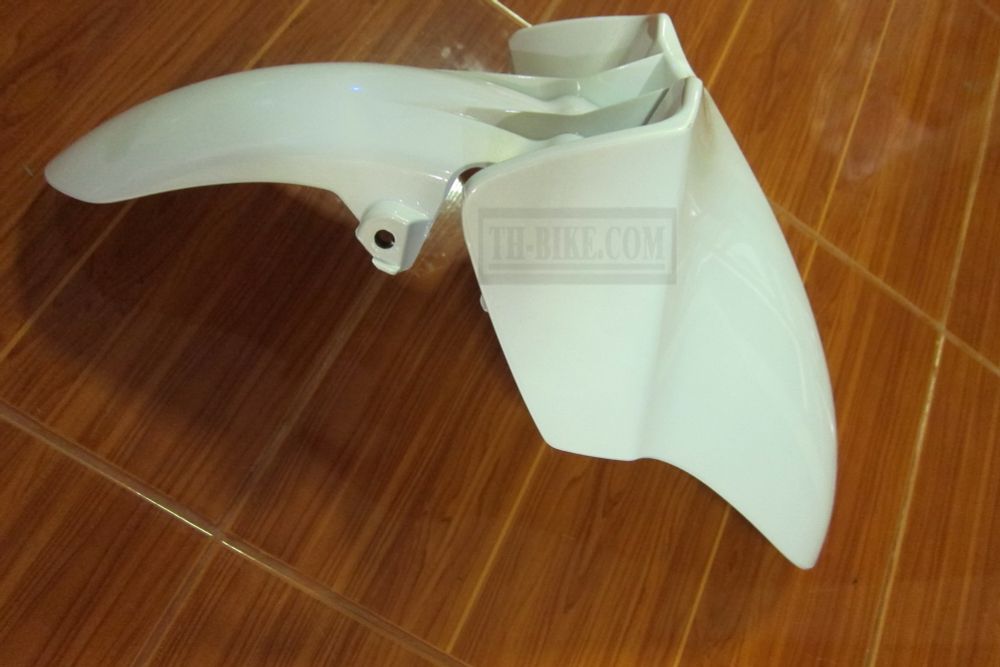 61100-KWN-900ZB, FENDER SET, FR.*NHA87P*. White Honda PCX. (NHA87P PEARL HIMALAYAS WHITE)