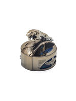 Ароматизатор для автомобиля на торпеду "Ягуар" серебристый. Запах Морской бриз, 45 мл