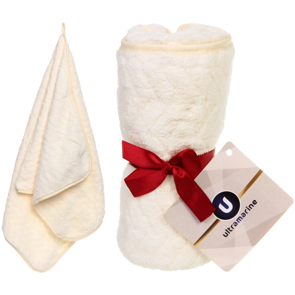 Полотенце кухонное «LORA», 35*75 см, цвет молочный, микрофибра