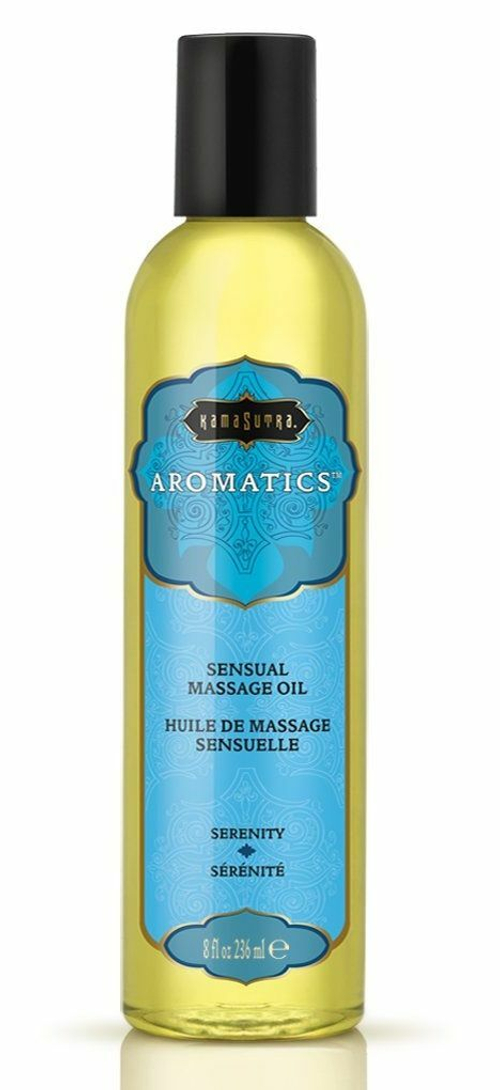 Массажное масло Kama Sutra Serenity, травяной аромат, 236 мл