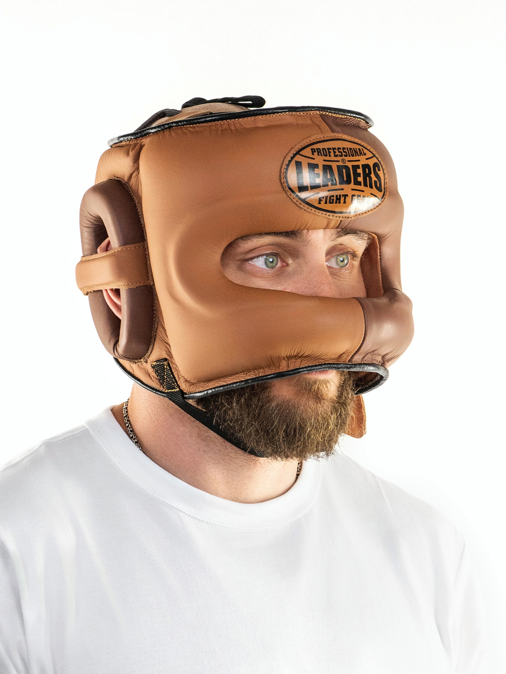 ШЛЕМ БОКСЕРСКИЙ LEADERS LS С БАМПЕРНОЙ ЗАЩИТОЙ HERITAGE BR/BG 1/2