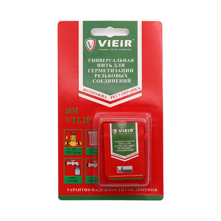 Универсальная нить для герметизации резьбовых соединений 20м VIEIR