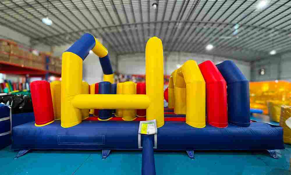 Надувной модуль препятствий «Частокол», 6×3×3 м