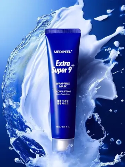 Medi-Peel Маска-плёнка c кислотами для сужения пор и сияния Extra Super 9 Plus Water Glow Lifting Wrapping Mask 70 мл
