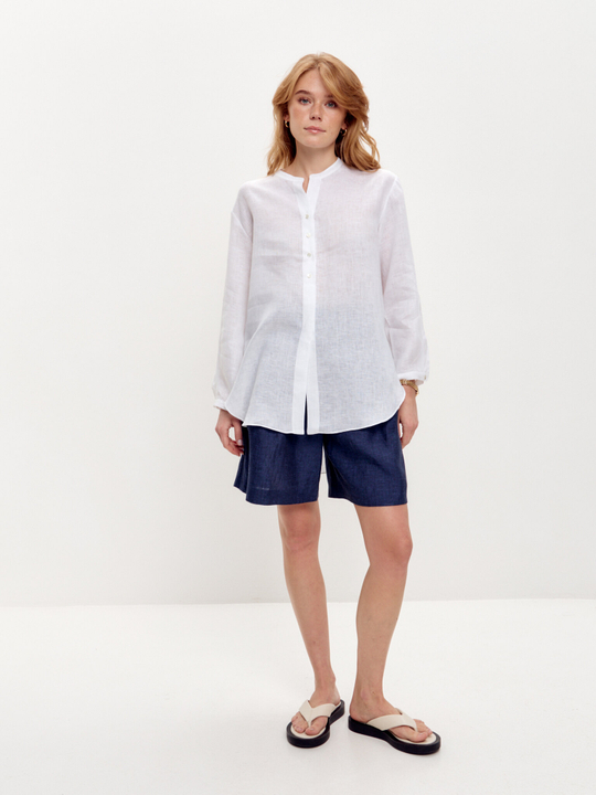 Льняная рубашка