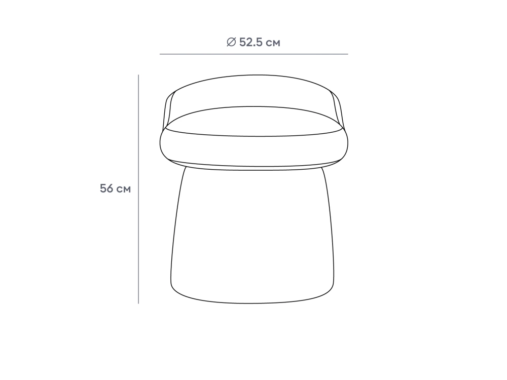 Кресло-пуф Vela