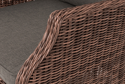 "Неаполь" плетеный стул из искусственного ротанга, цвет коричневый
