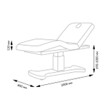СПА-кушетка Милана, 3 мотора