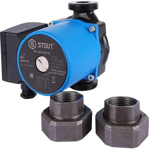 Насос циркуляционный STOUT Q3,5 25/4-130 34322