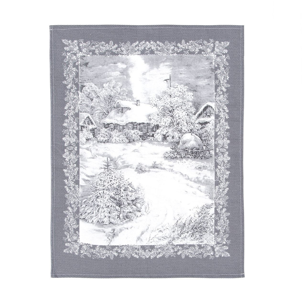 Набор кухонных полотенец, 3 шт , 45х60 см , рогожка