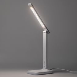 Настольный светильник ЭРА NLED-500-10W-W светодиодный белый | Светодиодные настольные лампы