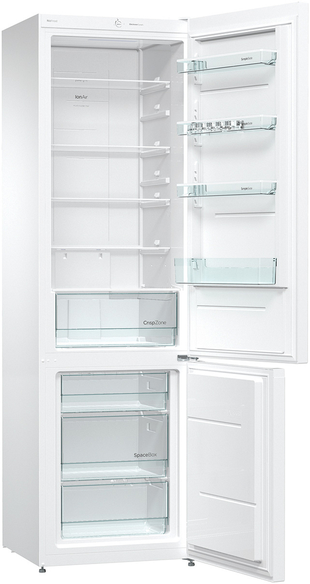 Отдельностоящий двухкамерный холодильник Gorenje NRK621PW4