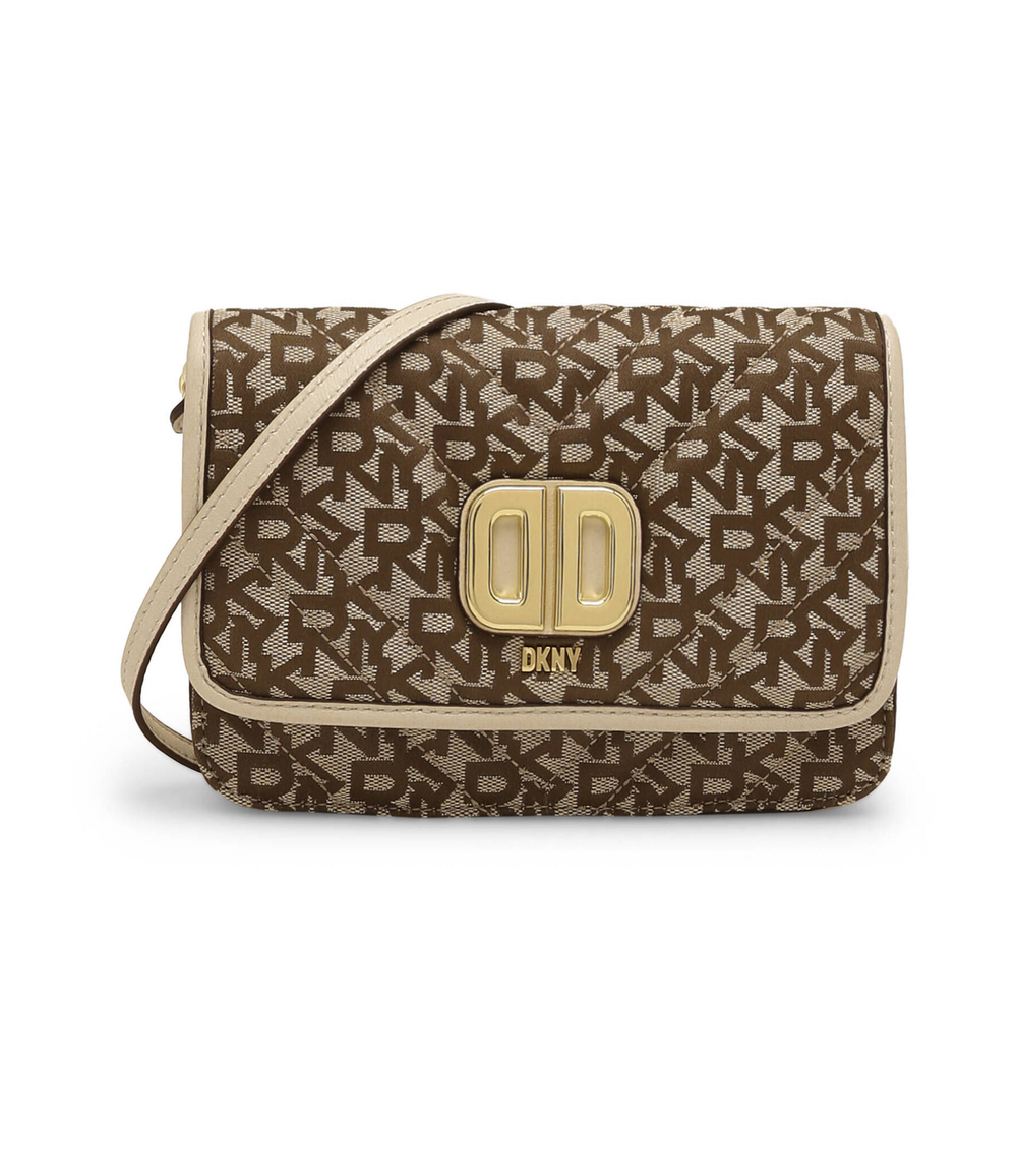 Сумка-мессенджер DKNY - коричневый(R23EFK74)
