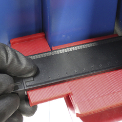 WDK-65420 Профильная кузовная линейка с фиксатором, 125 мм