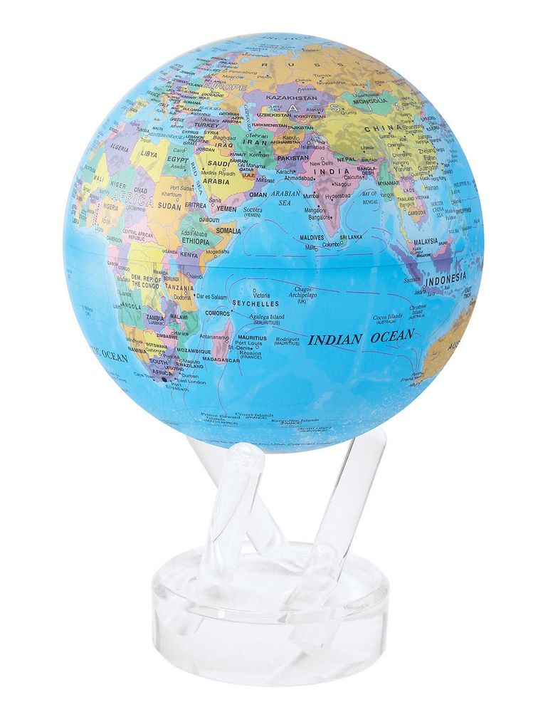 MOVA GLOBE Политическая карта мира (12 см)