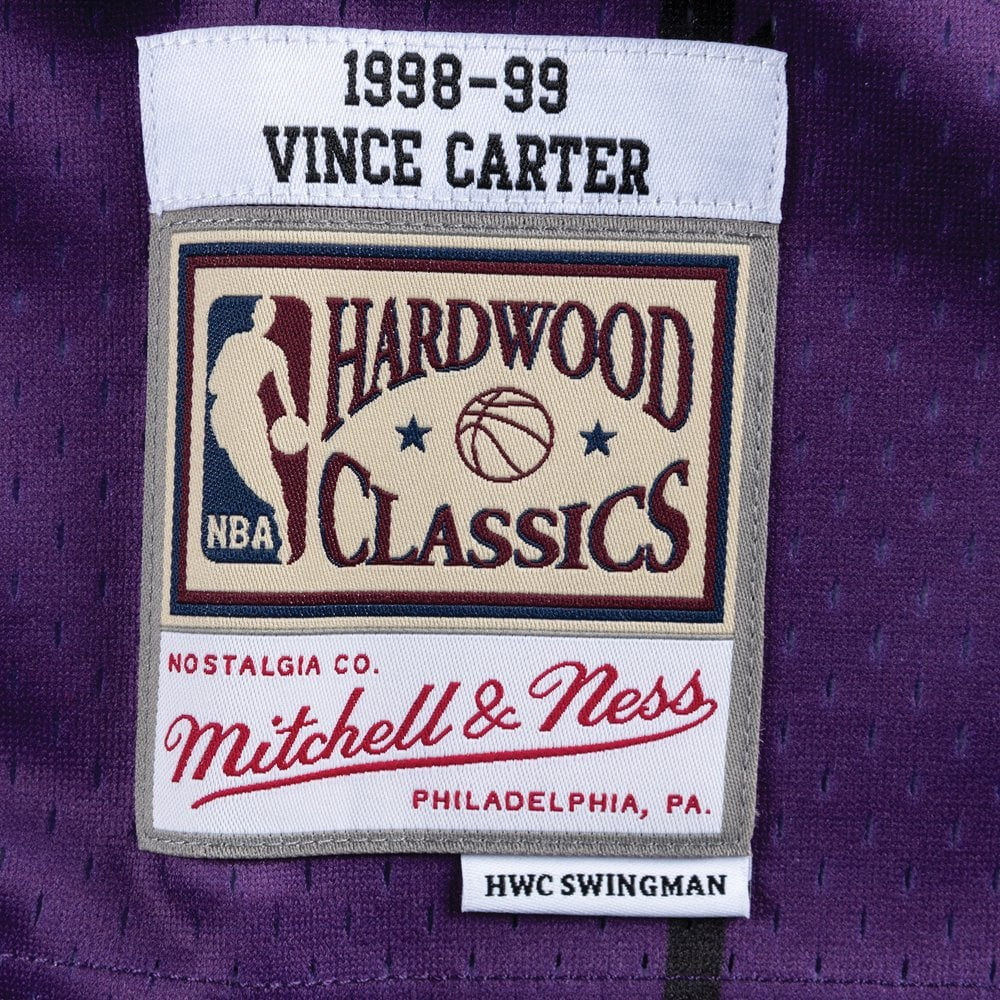 Баскетбольная мужская джерси Mitchell & Ness NBA Swingman Jerseys Toronto Raptors - Vince Carter #15 (SMJYGS18214-TRAPURP9)