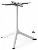 Столик ламинированный кофейный Scab Design Tripe, белый, белый мрамор Каррара