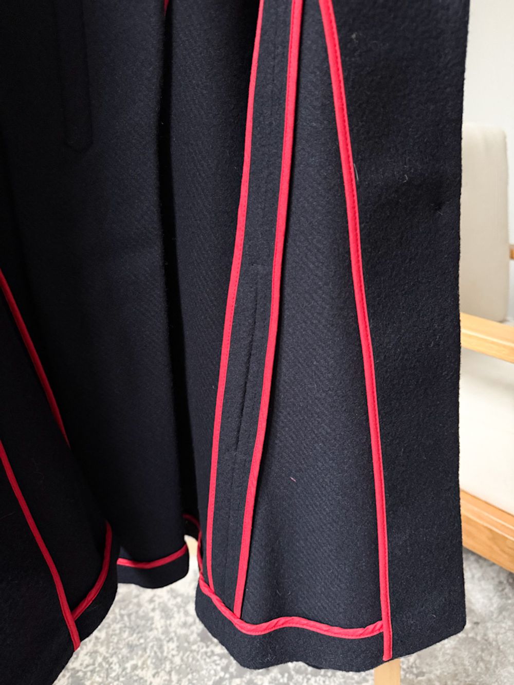 Шерстяное пончо Bonpoint, 152