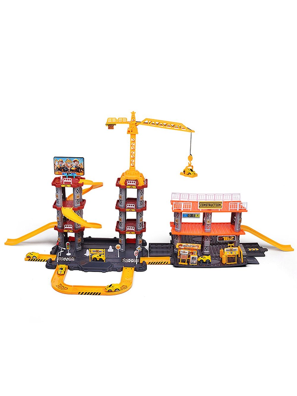 Игровая парковка Приключения на стройке, 142 предмета (MH2113)