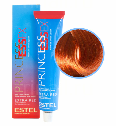 66/43 Динамичная сальса Estel крем-краска ESSEX PRINCESS Extra Red