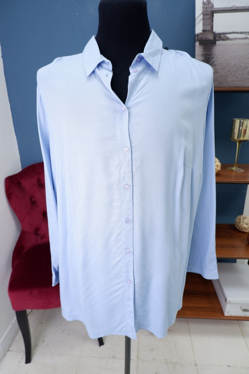 Рубашка John Baner красивого цвета 58 размер, новая