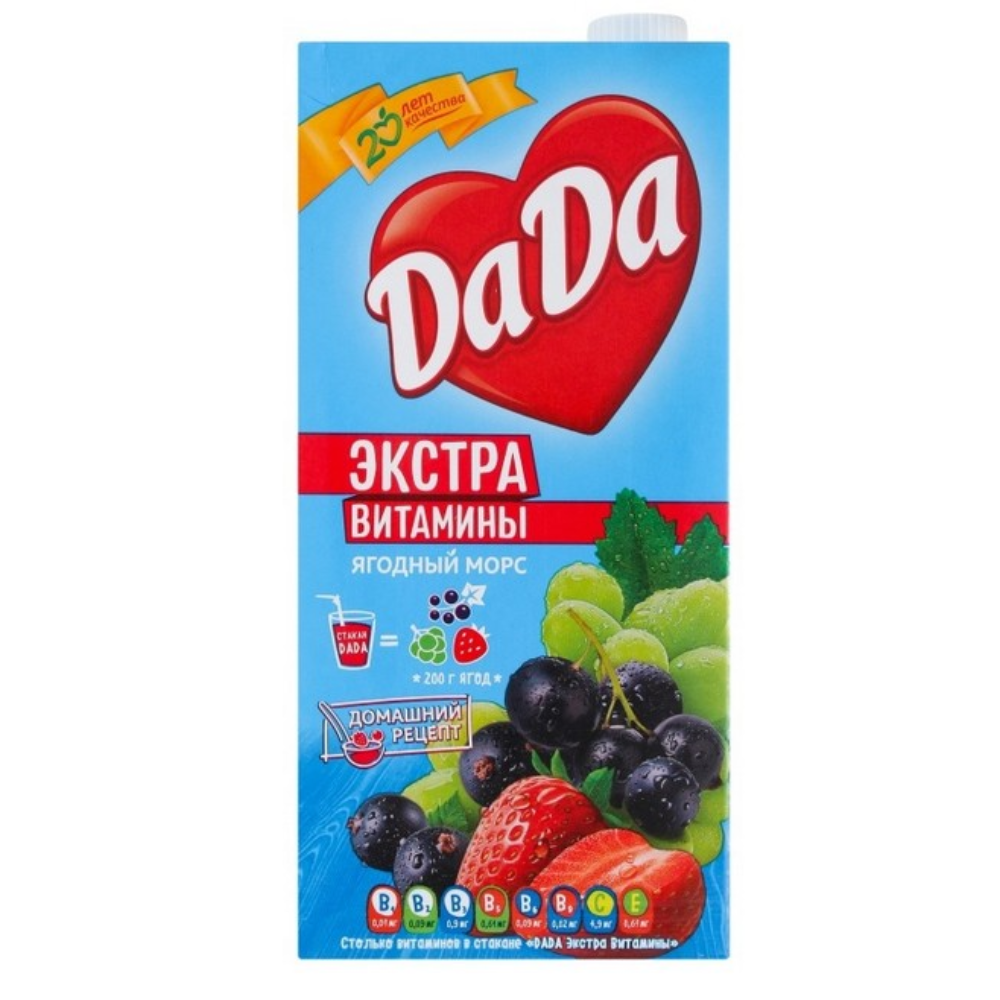 Сок Да Да Экстра витамины 1.9 л
