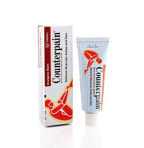Обезболивающий разогревающий бальзам Counterpain Analgesic Balm