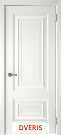 Межкомнатная дверь Смальта 46 ПГ (Белый RAL 9003)
