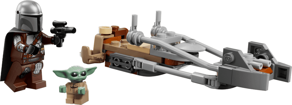 Конструктор LEGO Star Wars 75436 The Mandalorian & Grogu's Speeder Bike