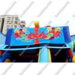 Надувной батут-горка "Подарок" 10*5*7 м