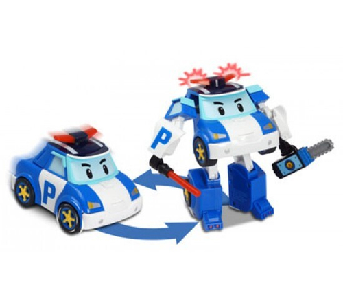 POLI Поли трансформер (12,5 см) свет + инструменты