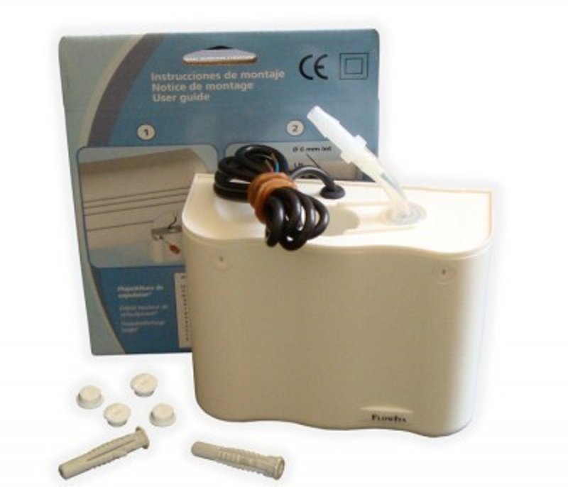 Помпа накопительная дренажная, Siccom Flowita + с резервуаром 185 мл