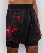 Шорты спортивные Venum Matupa Black/Red/Silver