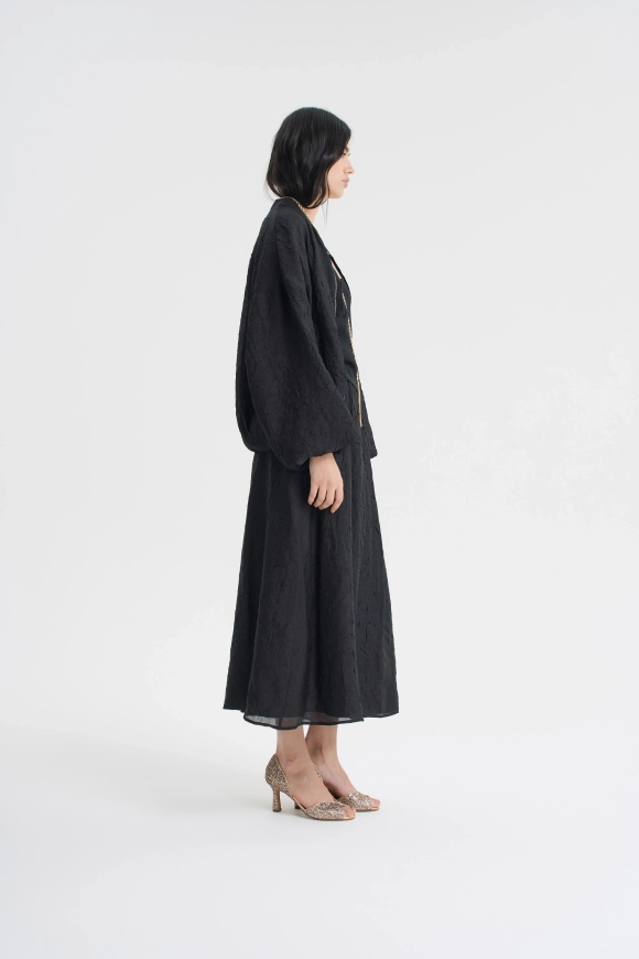 Бомбер из жатой вискозы