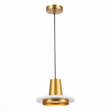 Подвесной светильник 12W 3000K SL1212.203.01 латунь/белый Oltarno ST-Luce