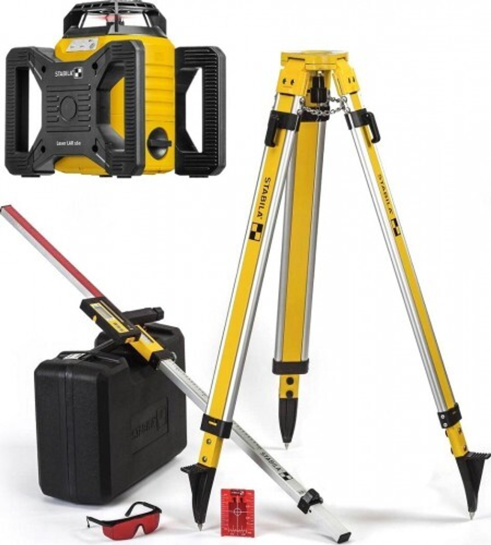 Лазерный уровень STABILA LAR 160 ротационный нивелир 19241