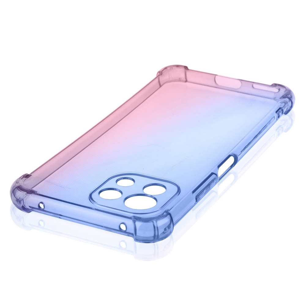 Чехол ROSCO для Xiaomi Mi 11 Lite;Xiaomi Mi 11 Lite 5G;Xiaomi 11 Lite 5G NE оптом (арт. XM-MI11L-HARD-TPU-DARKBLUE-PINK)