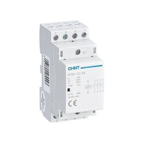 CHINT Контактор модульный NCH8-25/40 25A 4НО AC220/230В 50Гц (R) 256089