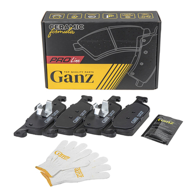 Колодки GANZ передние PRO-Line Ceramic LADA X-Ray (15-) LADA X-Ray / RENAULT Clio IV с 2012 года Арт.:GIJ09190C