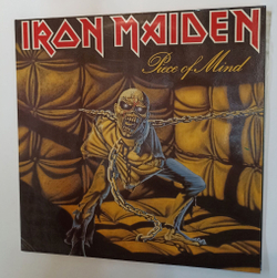 Винтажная виниловая пластинка LP Iron Maiden Piece Of Mind (Россия 1993)