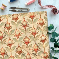 Ткань премиум дюспо орнаментальный танец