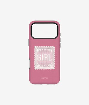 Чехол GIRLHOOD (розовый) для iPhone
