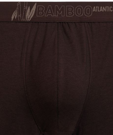 Трусы мужские боксеры (3шт) Atlantic 3MH-231, бамбук, бежевый + коричневый + сине-зеленый