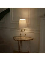 Настольная лампа с абажуром светильник прикроватный