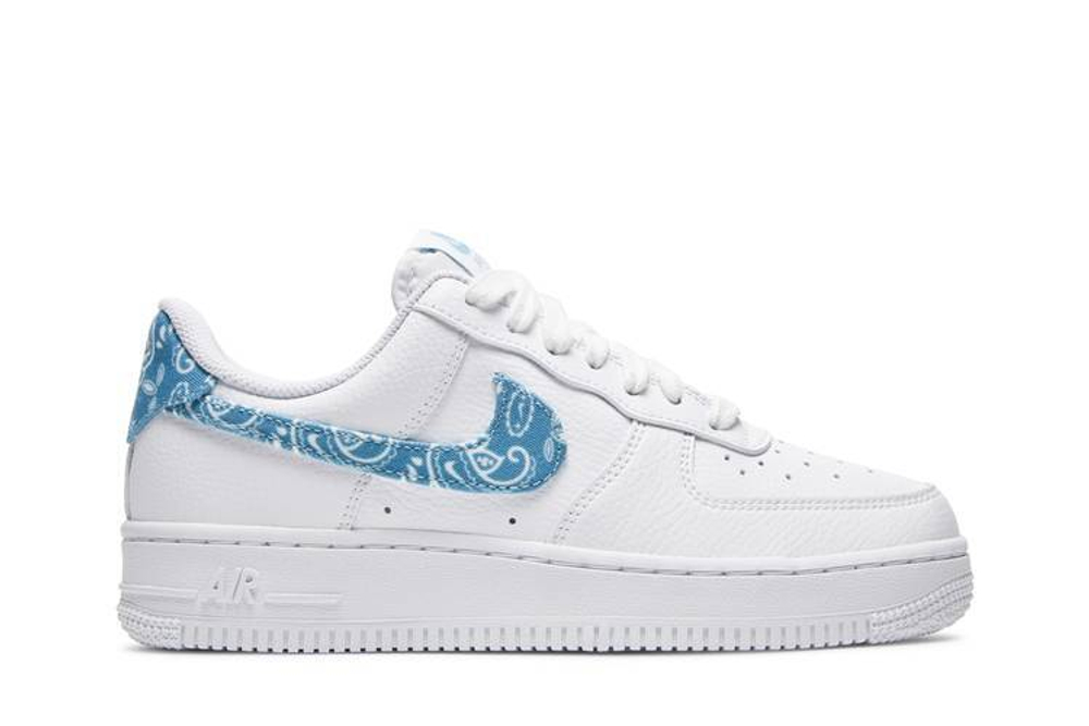 Кроссовки Nike Air Force 1 Low Essential "Paisley" (Женская размерная сетка)