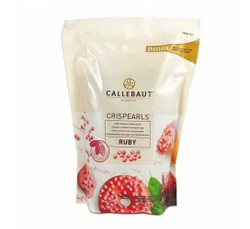 Шоколадные хрустящие шарики CALLEBAUT CRISPEARLS RUBY Mona Lisa 50гр