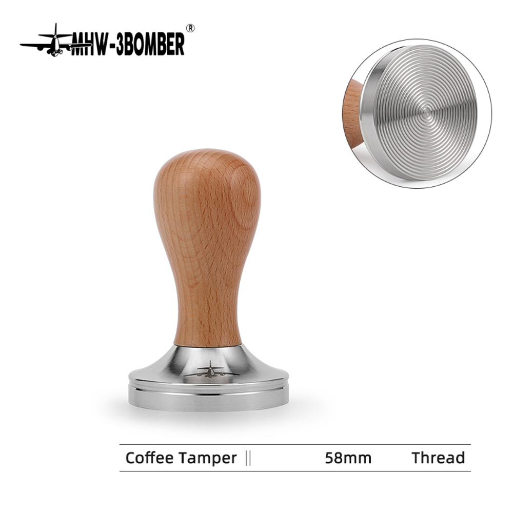 Темпер MHW-3BOMBER Vase D58.35, бук, резьба